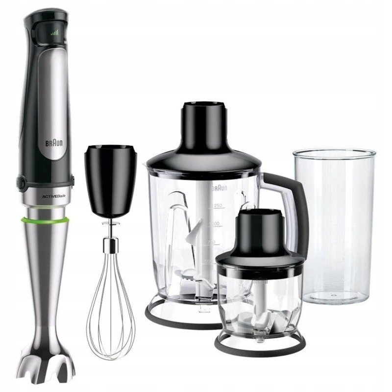 Braun MQ 7045 1000 W tyčový mixér čierny